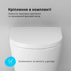 Підвісний унітаз FlashClean з сидінням мікроліфт AM.PM C741701SC Sense №8