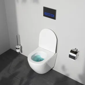 Подвесной унитаз AquaSpin с сид м/лифт AM.PM CLA1900SC Like №3