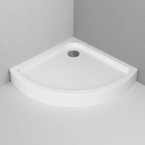 Solo Slide Поддон для душ. ограждения, 90x90,Белый акрил AM.PM W83UT-315-090W Like №1