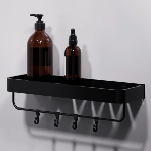 Кабіна душова 100x100, 1/4 кола, профіль мат.чорний, скло прозоре AM.PM W94C-401-100BT X-Joy №5