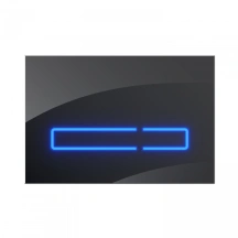 Клавиша для инсталляции сенсорная, стекло, черный AM.PM I0450A38 Touch Pro