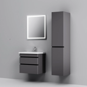 Тумба з раковиною, підвісна, 60 см AM.PM M93A-FHX0602-WC0602GM38 Hit №5