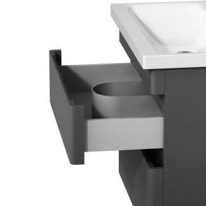 Тумба з раковиною, підвісна, 60 см AM.PM M93A-FHX0602-WC0602GM38 Hit №9