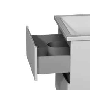 Тумба з раковиною, підвісна, 55 см AM.PM M85-FHX0552-WC0552WG38 X-Joy №7