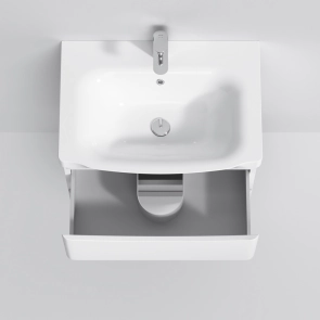 Тумба з раковиною, підвісна, 65 см AM.PM M80-FHX0652-WC0652-38 Like №5
