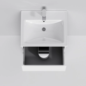Тумба з раковиною, на підлогу, 55 см AM.PM M85-FSX0552-WC0552WG38 X-Joy №5