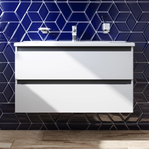 Тумба з раковиною, підвісна, 100 см AM.PM M85-FHX1002-WC1002WG38 X-Joy №2