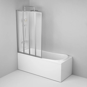 Душова шторка для ванни 100х140 см, поворотно-складна AM.PM WU80BS-100-140CT Like №2