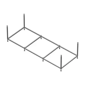 Каркас для ванни, 170х75 AM.PM W52A-170-075W-R Inspire 2.0 №1