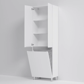 Шафа-пенал, на підлогу, з кошиком, 60 см AM.PM M85CRX0601WG38 X-Joy №5