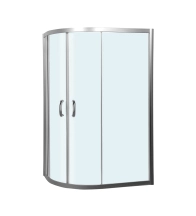 Душовий куточок Bliss Twin Slide 120х80, прозоре скло AM.PM W56G-302U120MT Bliss L