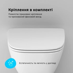Підвісний унітаз FlashClean з сидінням мікроліфт AM.PM CXA1700SC X-Joy №8