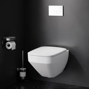 Унітаз підвісний безобідковий FlashClean, з сидінням AM.PM C50A1700SC Inspire 2.0 №2