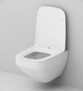 Унітаз підвісний безобідковий FlashClean, з сидінням AM.PM C50A1700SC Inspire 2.0 №5
