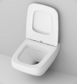Унітаз підвісний безобідковий FlashClean, з сидінням AM.PM C50A1700SC Inspire 2.0 №6