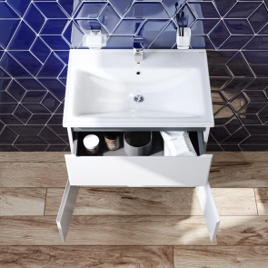 Тумба з раковиною, підвісна, 65 см AM.PM M85-FHX0653-WC0653WG38 X-Joy №3