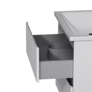 Тумба з раковиною, підвісна, 65 см AM.PM M85-FHX0653-WC0653WG38 X-Joy №7