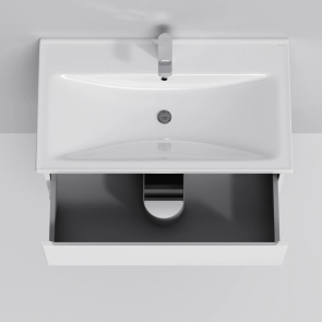 Тумба з раковиною, підвісна, 80 см AM.PM M85-FHX0802-WC0802WG38 X-Joy №6