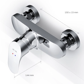 Змішувач для душу AM.PM F8020000 Like №8