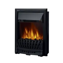 Электрокамин с обогревом Electrolux EFP/P-1020LS с реалистичным эффектом пламени, звуком и натуральным углем