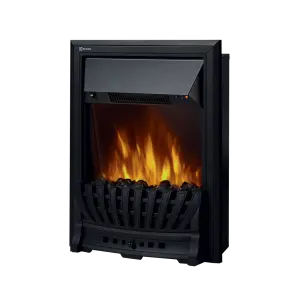 Електрокамін з обігрівом Electrolux EFP/P-1020LS з реалістичним ефектом полумʼя, зі звуком та натуральним вугіллям №1