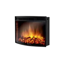 Электрокамин с обогревом Electrolux EFP/P-2720RLS с реалистичным эффектом пламени, со звуком, дровами и кирпичной кладкой