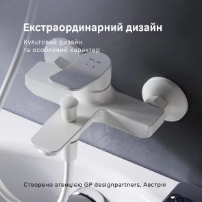 Смеситель Для ванны и душа, белый AM.PM F85A10033 X-Joy №3