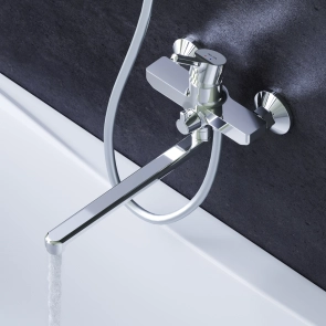 Змішувач для ванни та душу з довгим виливом AM.PM F85B90000 X-Joy S №4