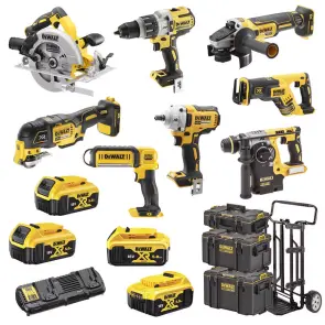 Набор из восьми инструментов аккумуляторных DeWALT DCK856P4 №1