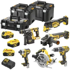 Набір з шести інструментів безщіткових DeWALT DCK685P3T №3