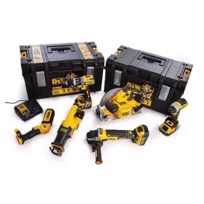 Набір з шести інструментів безщіткових DeWALT DCK623P3 №1