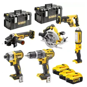 Набір з шести інструментів безщіткових DeWALT DCK623P3 №2