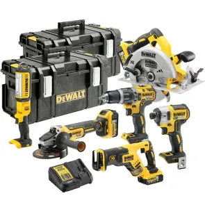 Набір з шести інструментів безщіткових DeWALT DCK623P3 №7
