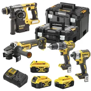 Набір з чотирьох інструментів безщіткових DeWALT DCK422P3T №3