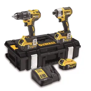 Набір з двох інструментів безщіткових DeWALT DCK266P3 №1
