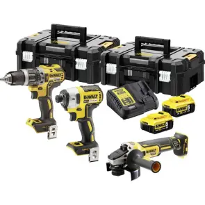 Набір з трьох інструментів безщіткових DeWALT DCK384P2T №3