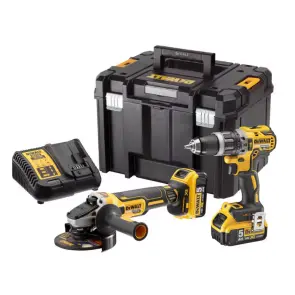 Набір з двох інструментів безщіткових DeWALT DCK2080P2T №1