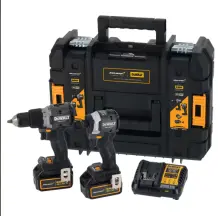 Набор из двух инструментов аккумуляторных бесщеточных McLaren F1 TEAM LIMITED EDITION DeWALT DCK200MP2T