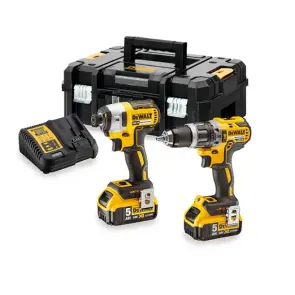 Набір з двох інструментів безщіткових DeWALT DCK266P2T №1