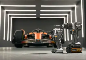 Набор из двух инструментов аккумуляторных бесщеточных McLaren F1 TEAM LIMITED EDITION DeWALT DCK200MM2T №11