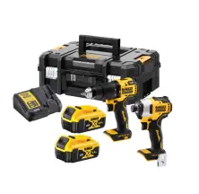 Набір з двох інструментів акумуляторних безщіткових DeWALT DCK2062M2T