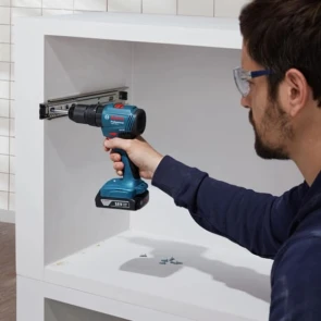 Акумуляторний ударний дриль-шурупокрут Bosch GSB 185-LI Professional та акумуляторна кутова шліфувальна машина Bosch GWS 180-LI, 2 акб GBA 18V 2.0, 4.0 Ah з/п GAL 18V-40 у пошкодженій упаковці №5
