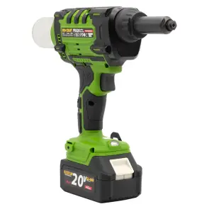 Акумуляторний заклепувальний пістолет Procraft PRG20 (з 2 акб та зп) №3