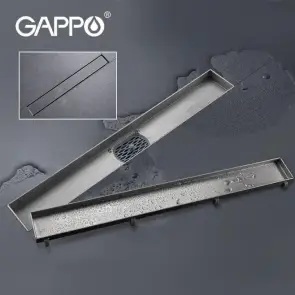 Душовий трап з нержавіючої сталі GAPPO G85007-4 №1