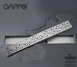 Душовий трап з нержавіючої сталі GAPPO G87007-2