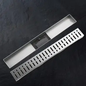 Душовий трап GAPPO G88007-39, 70х800мм, нержавіюча сталь, Gungrey №1