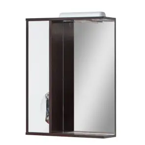 Шафа зеркальная Wenge 75х55х17 Венге Л №1