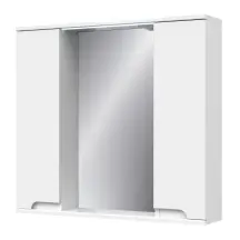 Шкаф зеркальный Verona 75х100х17 Белый