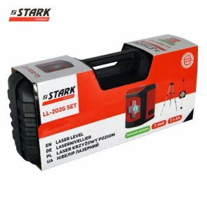 Нивелир лазерный STARK LL-202G SET со штативом и кейсом (290150026) №2