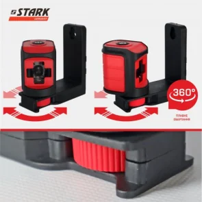 Нивелир лазерный STARK LL-202G SET со штативом и кейсом (290150026) №5